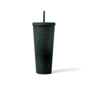 Starbucks Matte Dark Green Studded Tumbler | 24oz